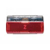 Image de Busch & Müller Toplight LED Line Plus Eclairage arrière diode dynamo, Noir/Rouge, 50 mm
