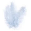 Image de Rayher Lot de Plumes, bleu clair, 15 pces., 10-15cm, arts créatifs, décorations, capteur de rêve, déguisement, masque, carnaval, théatre-8516808
