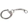 Image de Rayher - 2228921   Porte-clés 20 mm de diamètre, 6 cm, sous blister de 2 pièces, plat