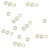 Image de Rayher Anneau, 0,8 mm ø, Or, 5,2x3,7mm, 20 pces