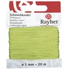 Image de Rayher Hobby 8947311 Cordon de Bijoux Diamètre 1 mm Carte SB 20 m Vert Clair