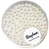 Image de Rayher 14399100 Renaissance Perles de Cire en Verre Ø 3 mm Boîte de 95 pièces Blanc Neige