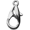 Image de Rayher 2219521 Lot de 2 fermoirs mousquetons Platine 13 mm