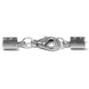 Image de Rayher Schmuckverschluà 4 mm de diamètre m. mousqueton montiert SB Btl 1Stück argenté