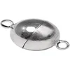 Image de Rayher Fermoir magnétique extra fort p. bijoux, 10 mm ø, plaqué argent, 2224162