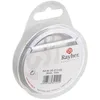 Image de Rayher Ruban satin ruban cadeau p. décoration 3 mm, rouleau 10 m blanc,  5521202