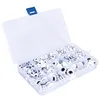 Image de Rayher Yeux mobiles autocollants, yeux de poupée, bte 1 500 pcs 4-15mm, 69264000
