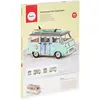 Image de Rayher 62879505 Kit en bois 3D Camping-car, 77 pcs, nature