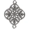 Image de Rayher 2269322 Décoration en métal Motif fleur 15 mm Diamètre 1 mm