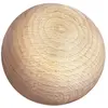 Image de Rayher 6119300 Boules en Bois Brut, Non percées, 60 mm de diamètre