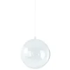 Image de Rayher 3911437 Lot de 2 Boules en Plastique Cristal 4 cm
