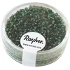 Image de Rayher 1406415 rocailles, 2 mm à Weber, avec Reflets Argentés, Boîte 17 g, Jade