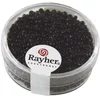 Image de Rayher 1406302 rocailles, 2 mm à Weber, Opaque, Boîte 17 g, Weiß
