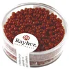 Image de Rayher 1406318 rocailles, 2 mm à Weber, opaque, boîte 17 g, rouge