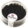Image de Rayher 1405601 Weber rocailles, 2,6 mm à , Opaque, Boîte 17 g, Noir