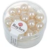 Image de Rayher Renaissance Perles de Cire en Verre Ø 8 mm Rose poudré Boîte de 25 pièces