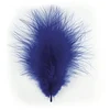 Image de plumes de décoration - 8 cm - gris - sct.-ls 10 pces