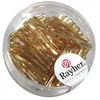 Image de Rayher 1404906 Verre Boîte Stylos twistet, 20 mm, avec reflets argentés, 13 g,