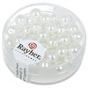 Image de Rayher Hobby 14401100 Renaissance Boîte de 45 Perles de Cire en Verre 6 mm