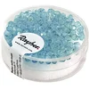 Image de Rayher Perles facettées en Verre 3 mm ø BTE 100 pces Turquoise irisé, 14202404