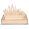 Image de Rayher kit de construction 3D pour plateau de présentation  FAMILLE LAPIN», bois naturel, 5 pces., FSC Mixed Credit, 20x12x12,5cm, arts créatifs, décoration, pâque-64599505