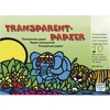 Image de Rayher 81005000 Papier Transparent, 10 Couleurs, 20 x 30 cm, 42 g/m2, Bloc 1