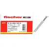 Image de fischer - Cheville à frapper N 6 x 60/30 S à collerette fraisée et clou en acier électrozingué/Boîte de 50