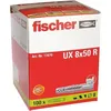 Image de Cheville universelle UX-R 8x50mm en boîte de 100 - FISCHER - 77870