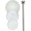 Image de Proxxon Lames de scie à tronçonner, 1 pièce chacune 16, 19, 22 mm + 1 support