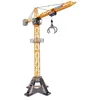 Image de Dickie 201139012 Toys Mega Crane électrique avec télécommande pour Enfants à partir de 3 Ans Hauteur 120 cm avec Bras de préhension, treuil Cabine, Plateforme de Chargement