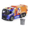 Image de Dickie 203749037 - Camion de Recyclage Urbain Volvo FMX géant 56 cm, lumière, Son, élévation Manuelle de la Poubelle, pièces Mobiles, Rangement, remorque avec Couvercle, hayon Rabattable. +3 Ans