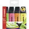 Image de STABILO BOSS ORIGINAL - Surligneur - Pochette x 4 surligneurs fluo - Coloris assortis