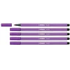 Image de STABILO Lot de 5 Feutres de Dessin PEN 68 Pointe Moyenne 1 mm Lilas