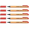 Image de STABILO Lot de 3 Stylos Feutre GREENpoint Pointe large 0,8 mm Rouge