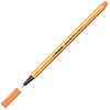 Image de Stylo Feutre Pointe Fine - STABILO Point 88 - 1 Stylo-feutre - Orange Fluo