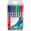 Image de STABILO Pochette de 8 stylos-feutres pointe extra-fine sur amortisseur - Coloris assortis