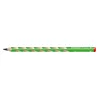 Image de 1 crayon graphite STABILO EASYgraph HB droitier corps vert