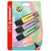 Image de STABILO BOSS ORIGINAL Pastel - Surligneur - blister x 3 surligneurs pastel - jaune + lilas + menthe