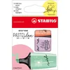 Image de Surligneur pastel - STABILO BOSS MINI Pastellove - Étui carton x 3 surligneurs - Menthe/Lilas/Pêche