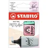 Image de STABILO BOSS MINI Pastellove 2.0 - Surligneur - Etui carton x 3 surligneurs pastel - rose + turquoise + menthe