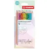 Image de STABILO STABILOaquacolor - Crayon de couleur - Etui carton x 12 crayons aquarellables - coloris Pastel