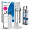 Image de Machine à soda BRITA - SodaTRIO Blanche - 1 Bouteille 1L et 1 Cylindre de CO2 inclus