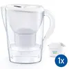 Image de Carafe filtrante BRITA marella blanc