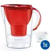 Image de Carafe filtrante BRITA marella rouge