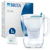 Image de BRITA Carafe Filtrante à Eau Froide Style avec 1 Cartouche Filtrante MAXTRA PRO ALL-IN-1-2,4 L - Bleu - Pack Économique | Hydratation Optimale