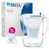 Image de Brita Style Carafe filtrante Bleue 2,4 L - Inclus 3 Filtres MAXTRA PRO - S'adapte à la porte du réfrigérateur