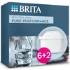 Image de Pack de 6 filtres à eau avec 2 gratuits Brita Maxtra Pro All-in-1 P6+2 MPRO Blanc en occasion ou reconditionné