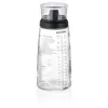 Image de Shaker à Vinaigrette Leifheit 3195 mélangeur vinaigrette gradué de 300 ml avec bec verseur anti-goutte 5 recettes incluses
