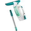 Image de Nettoyeur pour vitre avec manche Leifheit Dry & Clean 51001 set avec manche de 43cm pour un nettoyage sans traces autonomie 38min