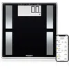 Image de Soehnle Balance connectée Shape Sense Connect 50, Balance électronique avec connexion Bluetooth aux applications de suivi de santé, Pèse personne à technologie BIA premium, grand écran LCD, noir
